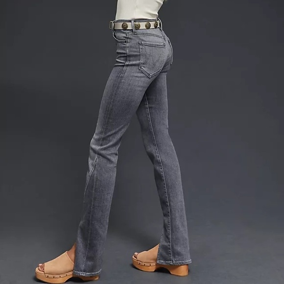 MOTHER The Rascal Sliced Up Heel Jean - Digging Up Dirt - Picture 2 of 7